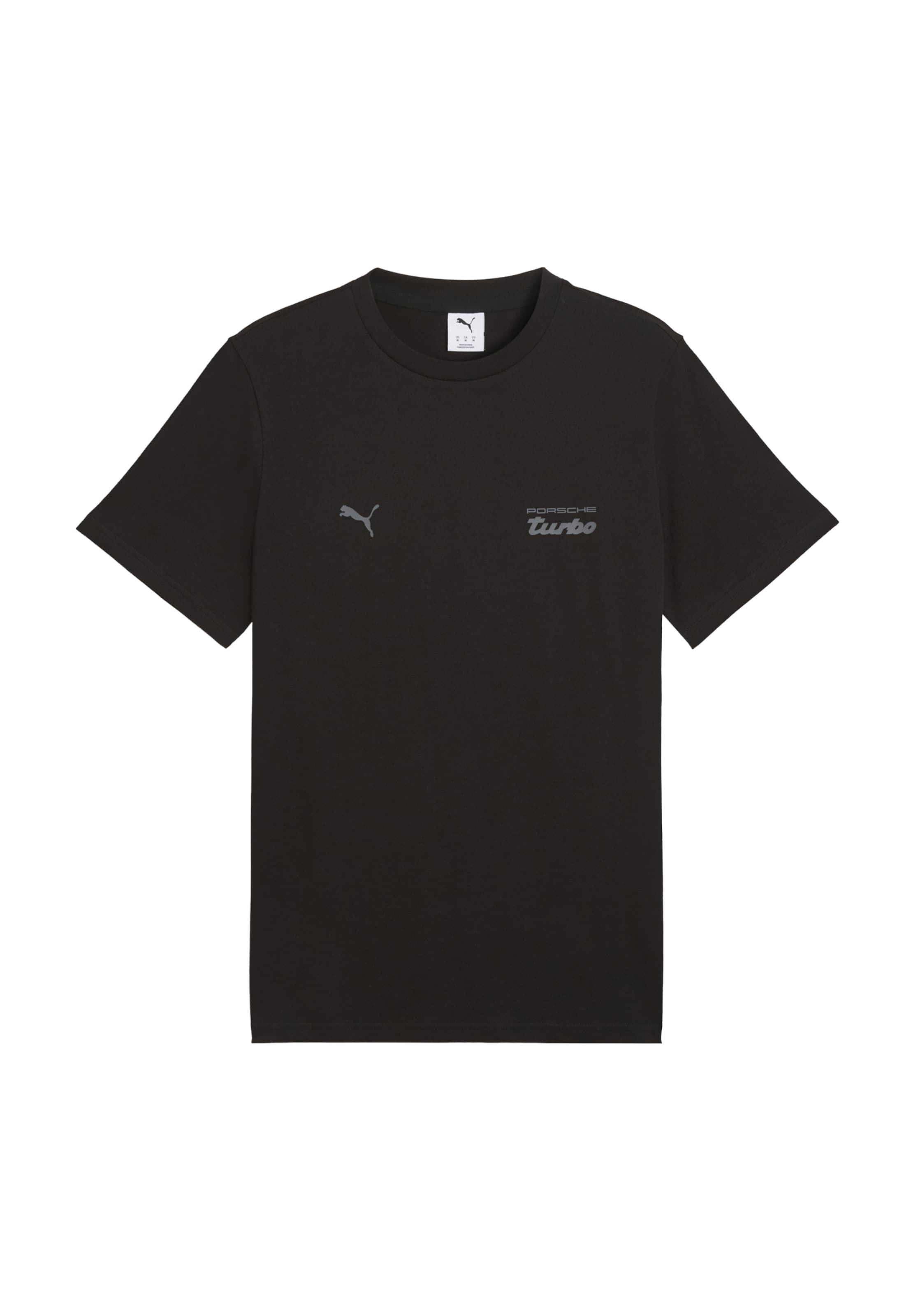 PUMA T-shirt 'Essentials' i svart: framsida