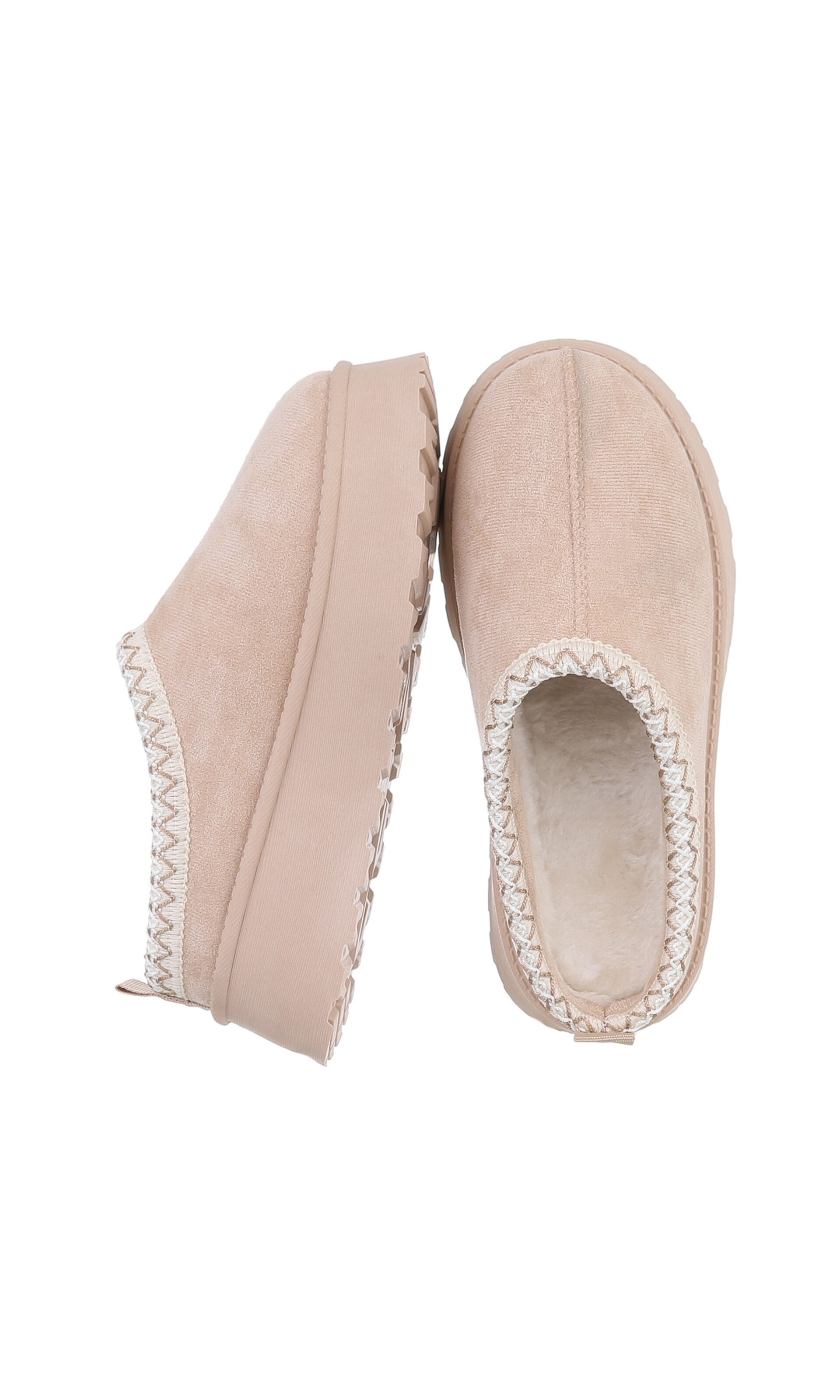 Ital-Design Slippers in Beige