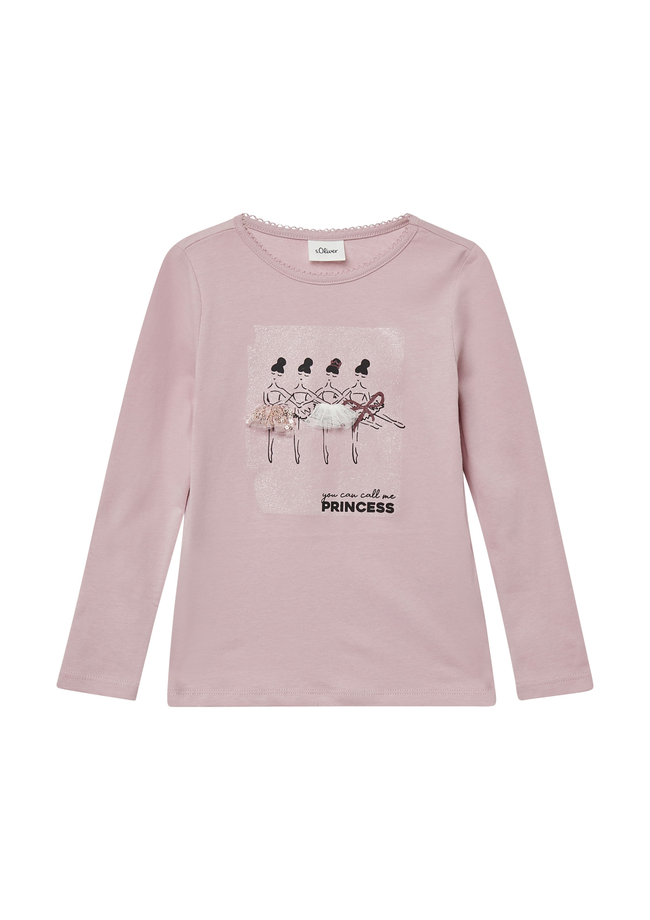 s.Oliver - Camiseta en rosa: frente