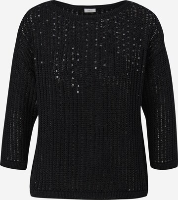 s.Oliver BLACK LABEL Pullover in Schwarz: predná strana