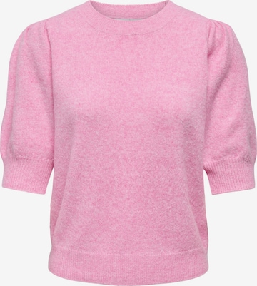 Pull-over 'ONLRica' ONLY en rose : devant