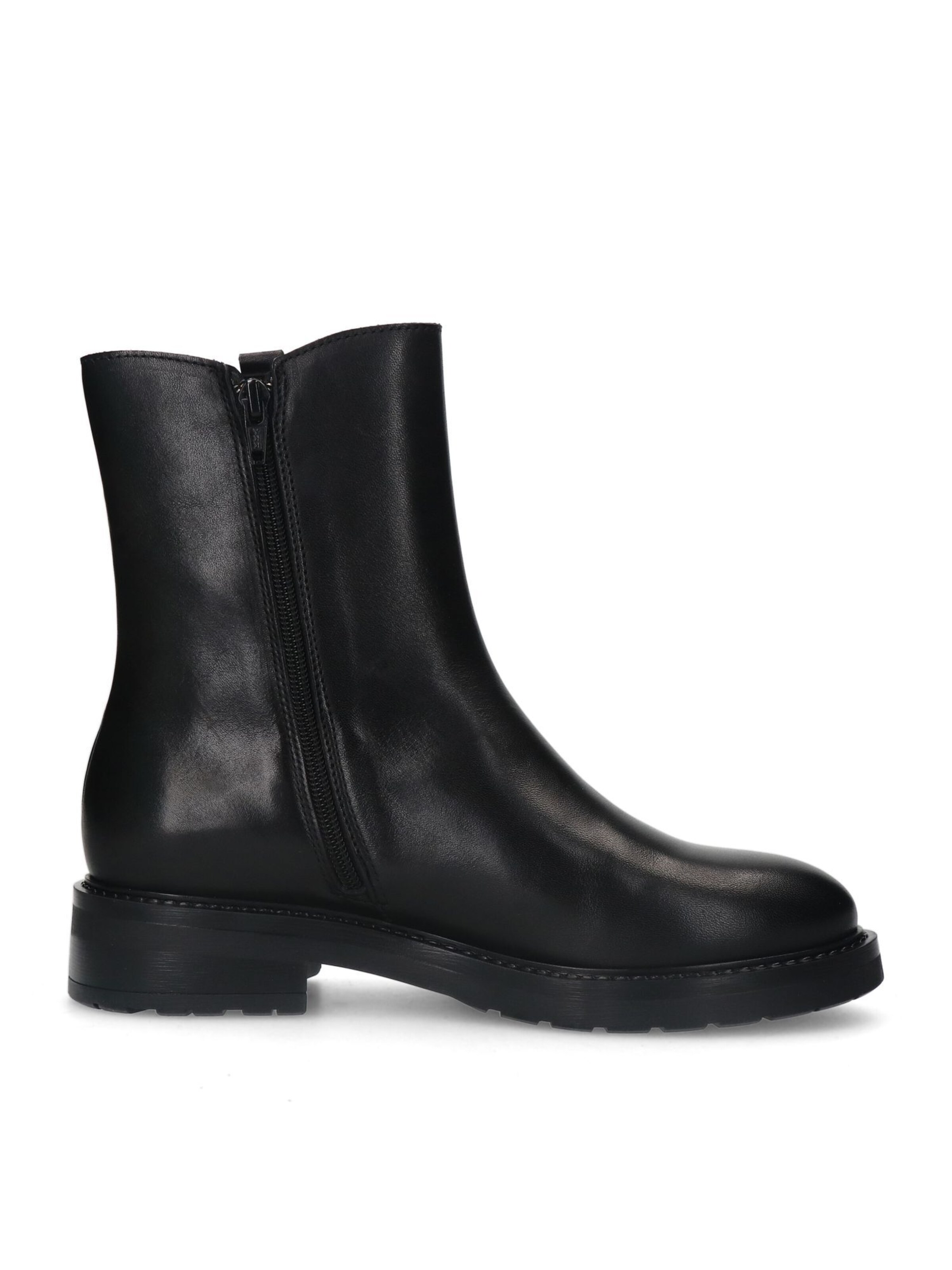 MANFIELD Stiefelette in Schwarz
