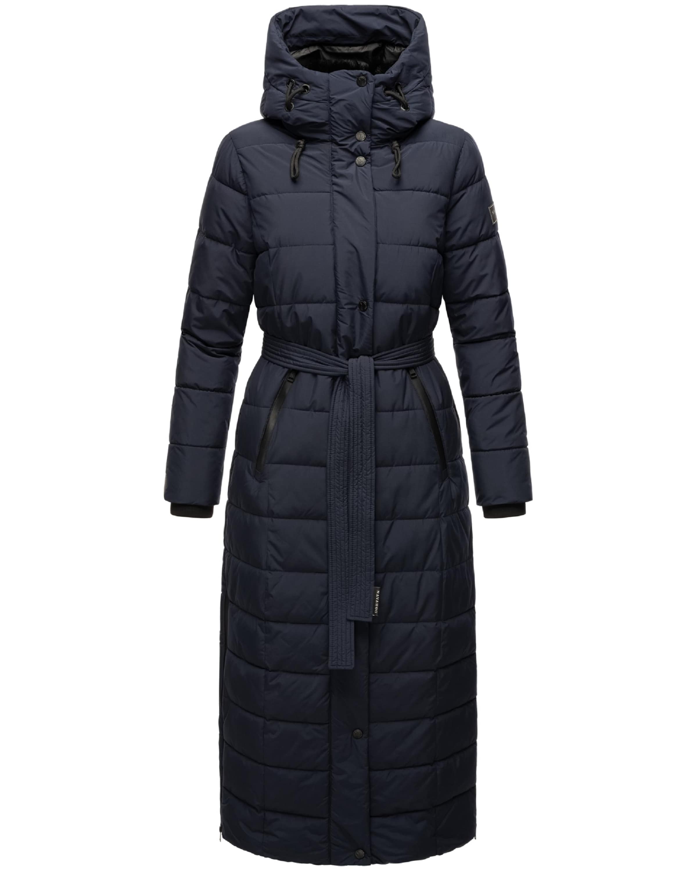 zils NAVAHOO Ziemas mētelis 'Das Teil XIV': no priekšpuses