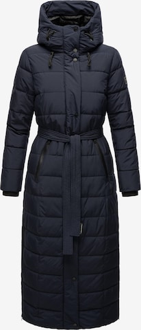 NAVAHOO Winter Coat 'Das Teil XIV' in Blue: front