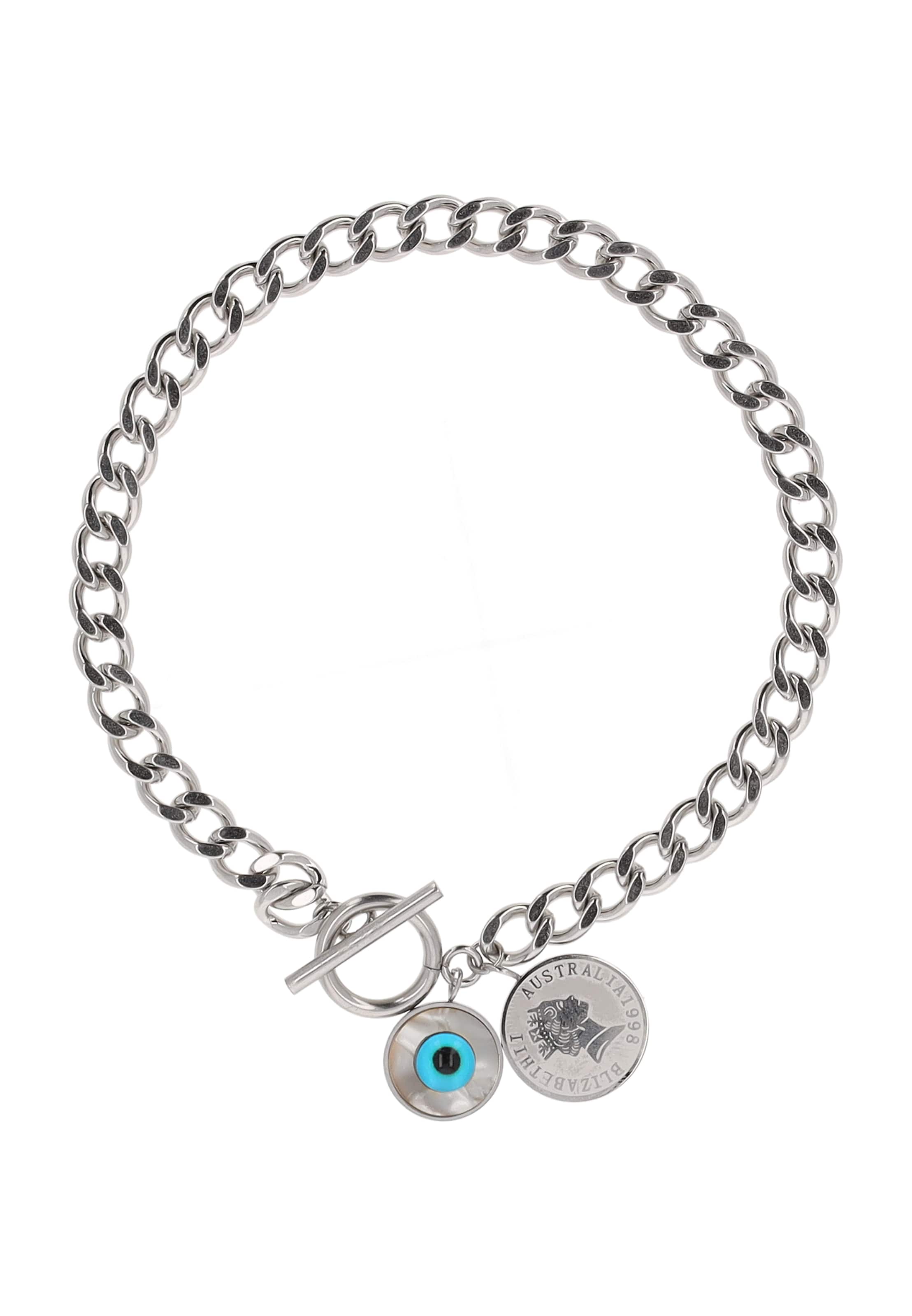 Bracelet GRASSLAND en argent : devant