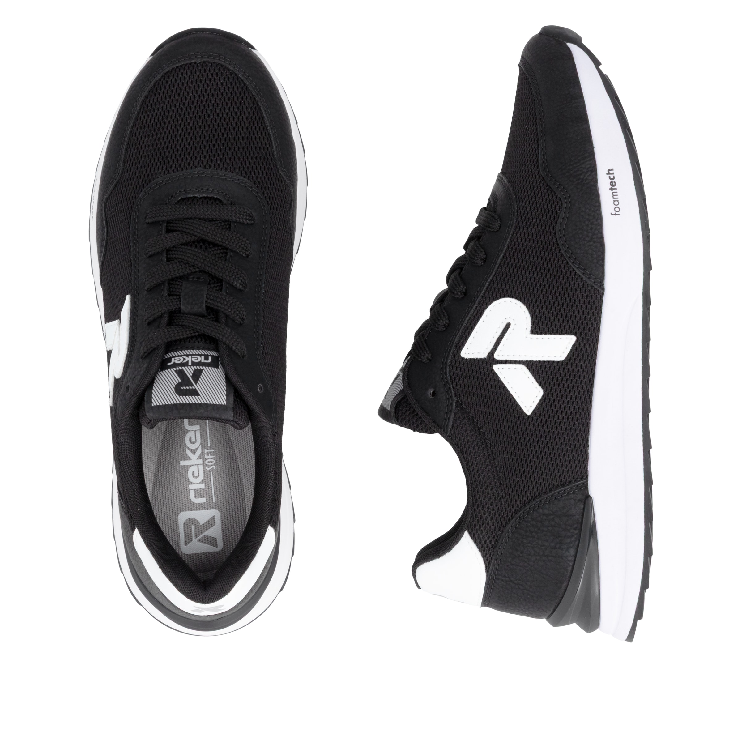 Rieker Sneakers ' W2404 ' in Black