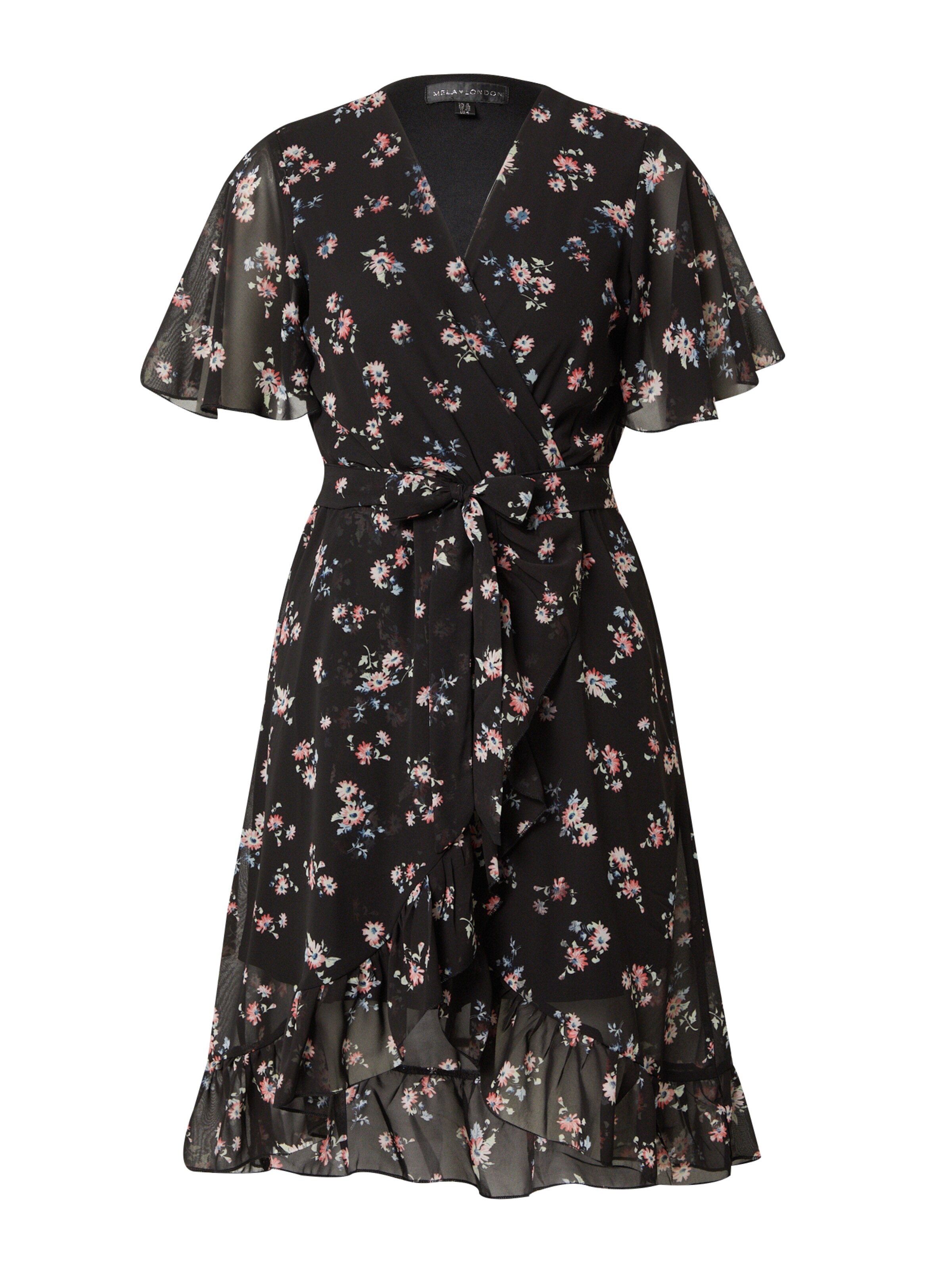 Mela London Dress in Black: front