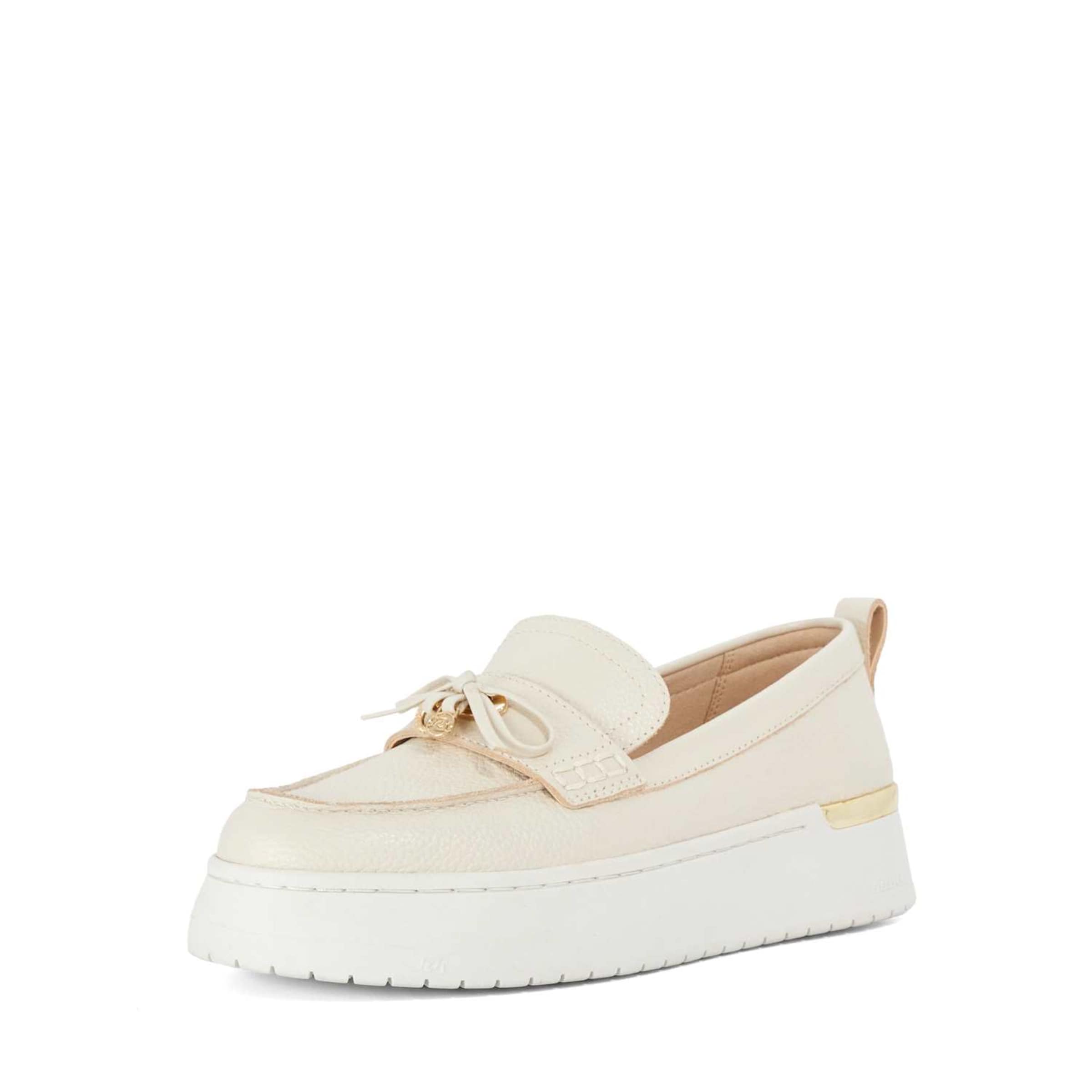Chaussure basse 'Glide' Dune LONDON en beige : devant