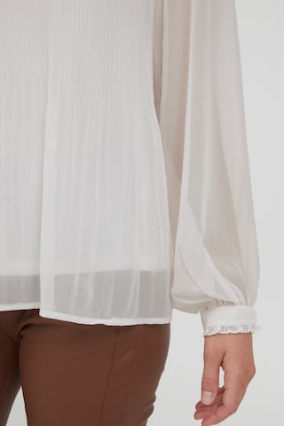 Fransa Blouse 'FRDAJAPLISSE 1' in Wit