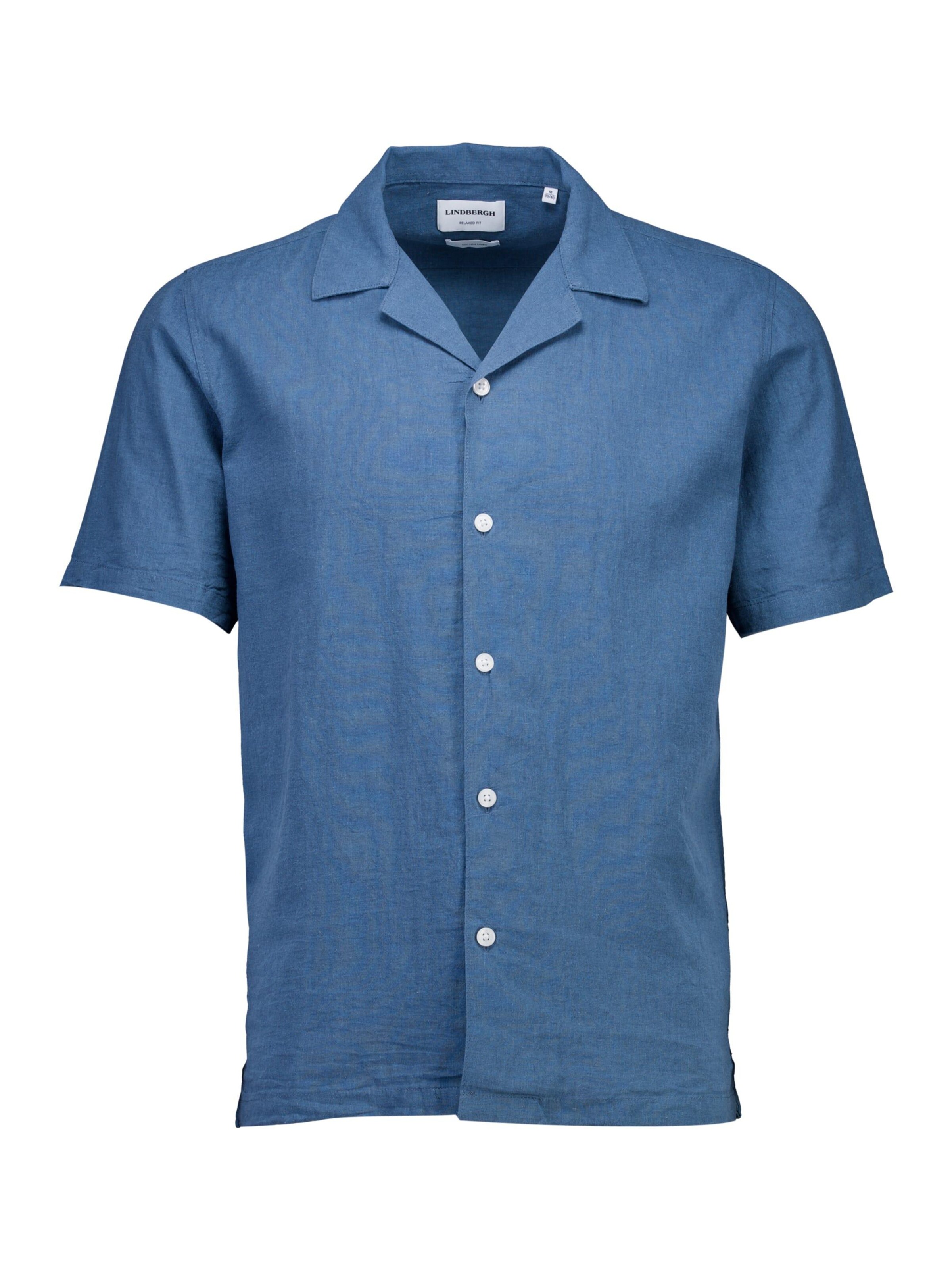 Lindbergh Hemd‌‌‌‌‌‌‌‌‌‌ in Blau: Vorderseite