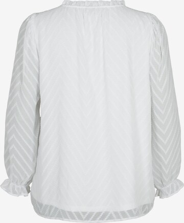 Zizzi - Blusa 'MMYA' em branco