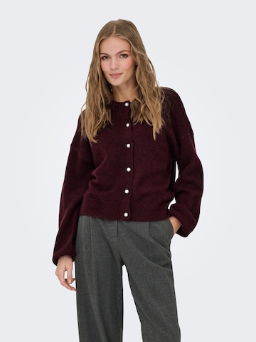 ONLY Cardigan i rød: forside