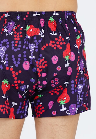 Lousy Livin Boxer shorts 'Cherry & Berry' in Purple