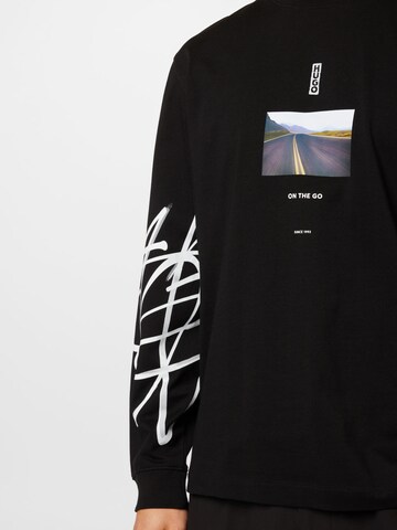 HUGO Shirt in Schwarz
