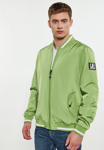 urban rain by Schmuddelwedda Between-Season Jacket in Green: front