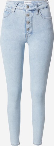 Calvin Klein Jeans Skinny Jeans in Blauw: voorkant