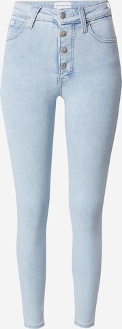 Calvin Klein Jeans Skinny Jeans in Blauw: voorkant