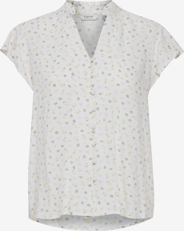 b.young Blouse in Wit: voorkant