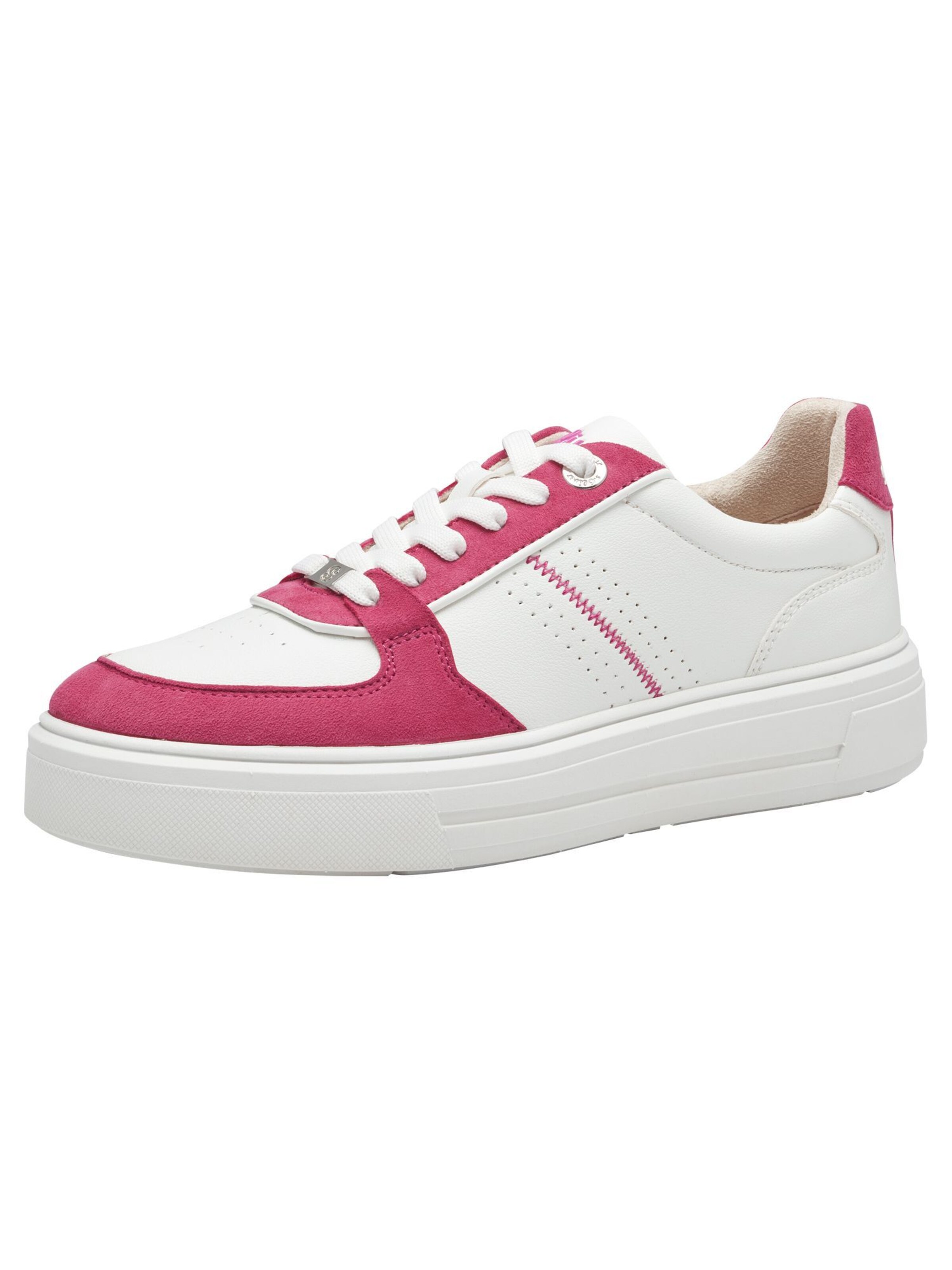 Baskets basses s.Oliver en blanc : devant