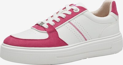 s.Oliver Sneakers laag in de kleur Magenta / Wit, Productweergave