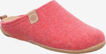 Pantoufle ROHDE en rouge : devant