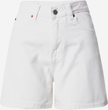 Dr. Denim Regular Shorts 'Nora' in Weiß: predná strana