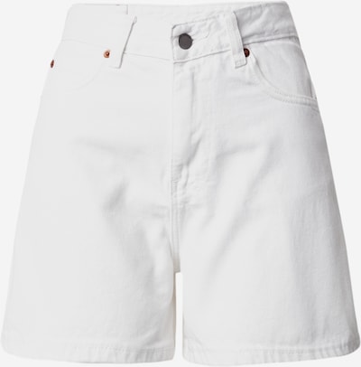 Dr. Denim Shorts 'Nora' in white denim, Produktansicht