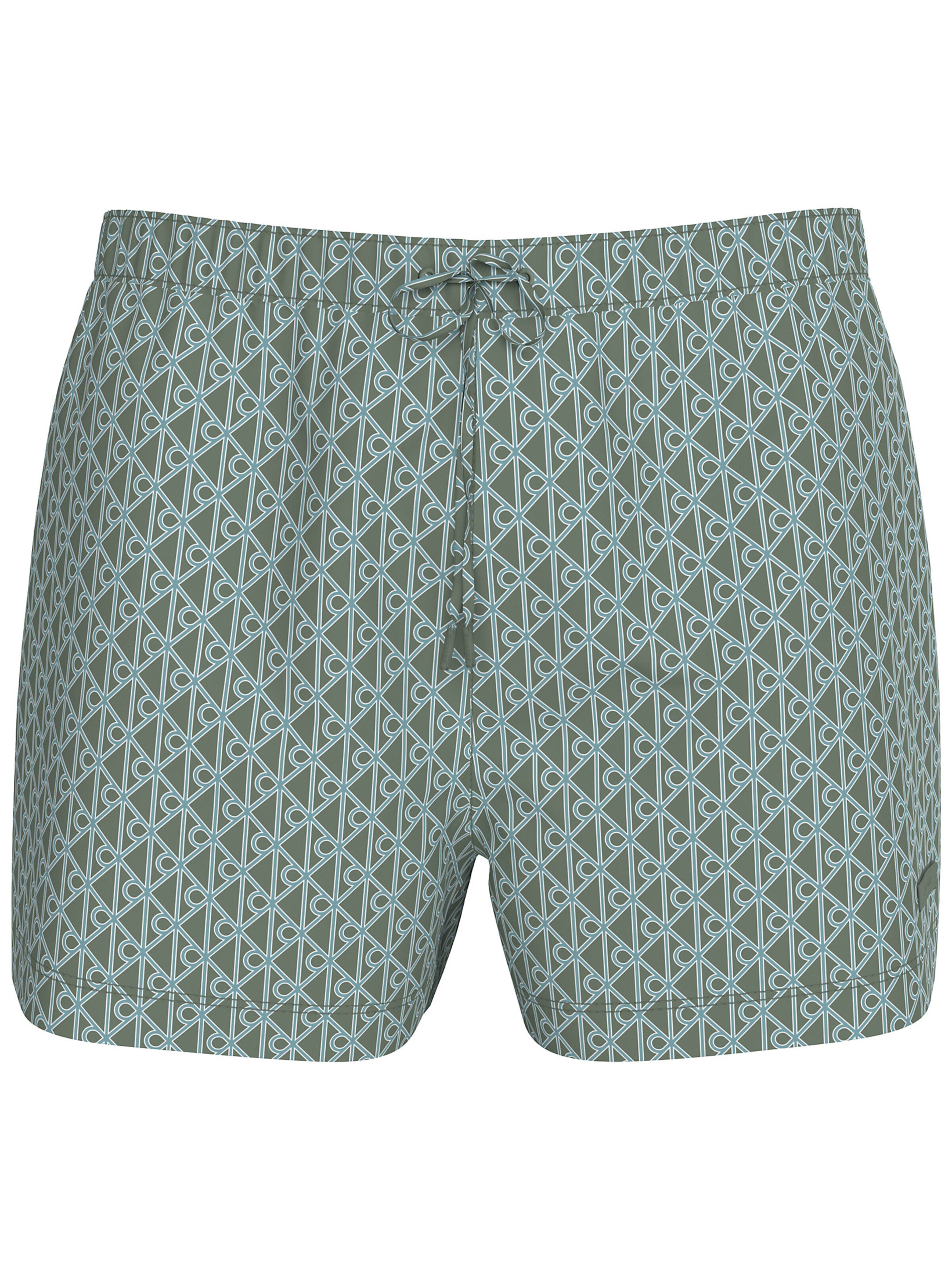 Calvin Klein Swimwear Swimming shorts 'CK Essentials' in Green: front