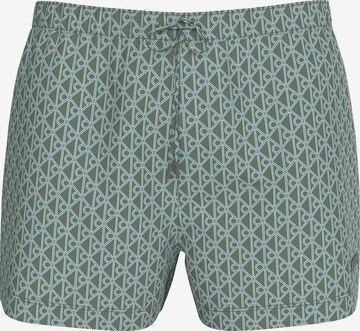 Calvin Klein Swimwear Swimming shorts 'CK Essentials' in Green: front