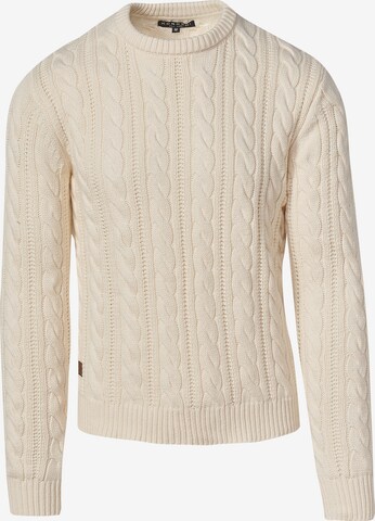 KOROSHI Sweater in Beige: front