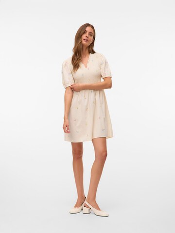 VERO MODA Jurk in Beige