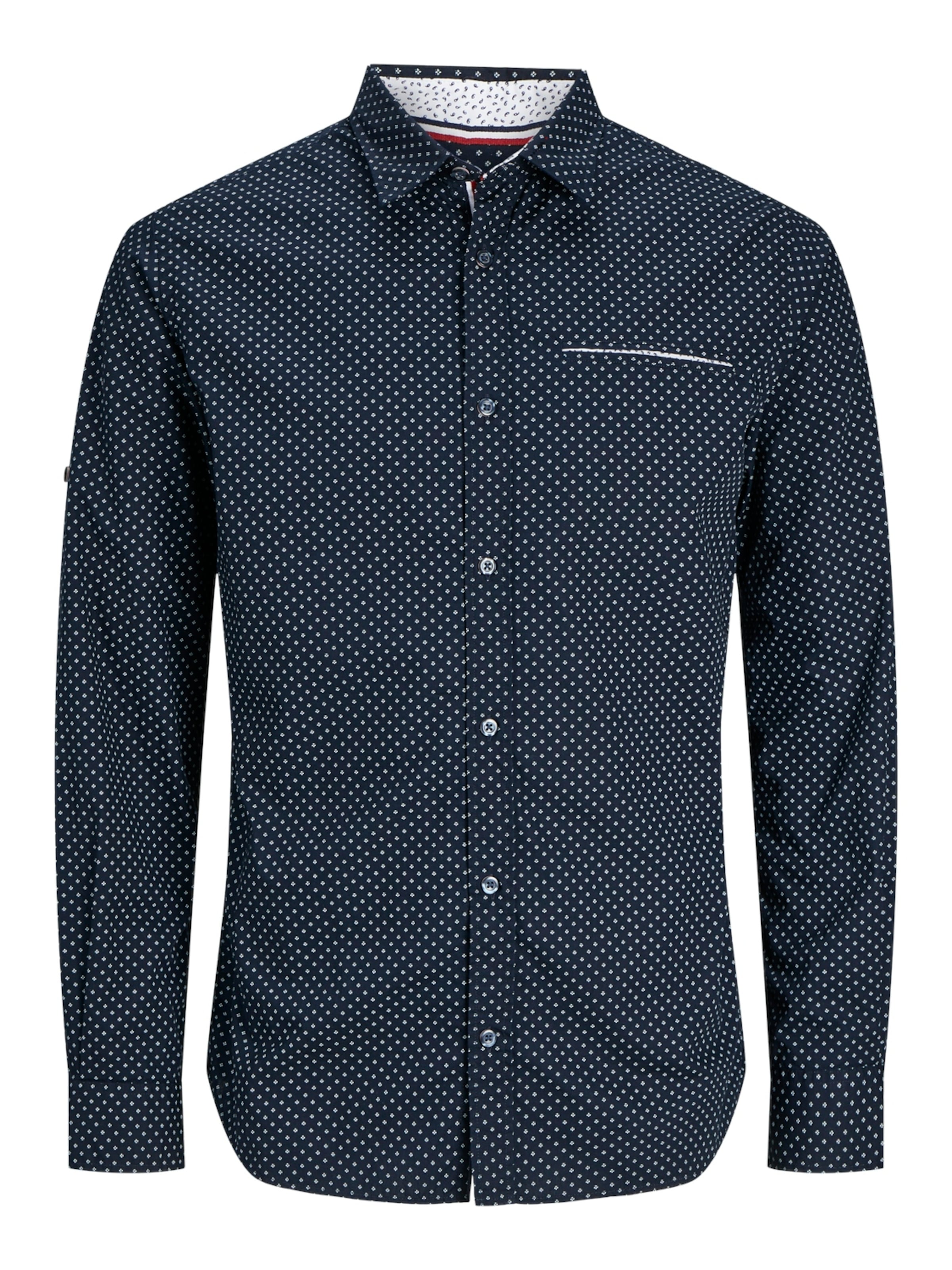 JACK & JONES Hemd 'Remy' in Blau: Vorderseite
