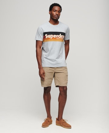 T-Shirt Superdry en bleu