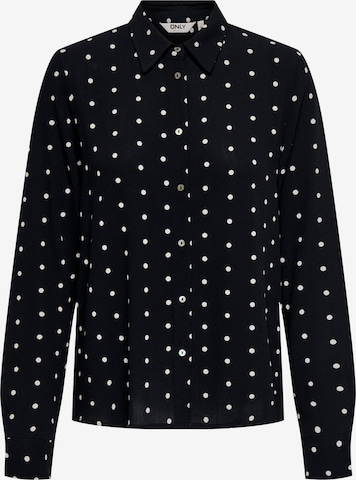 ONLY - Blusa en negro: frente