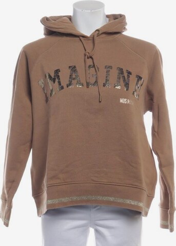 MOS MOSH Sweatshirt & Zip-Up Hoodie in S in Brown: front