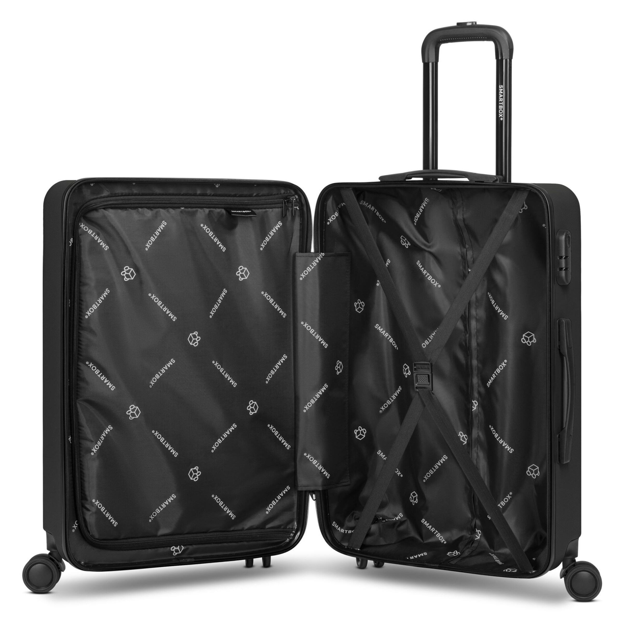 Smartbox Suitcase Set in Black