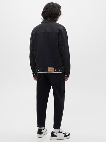 Pull&Bear Regular Jeans in Black