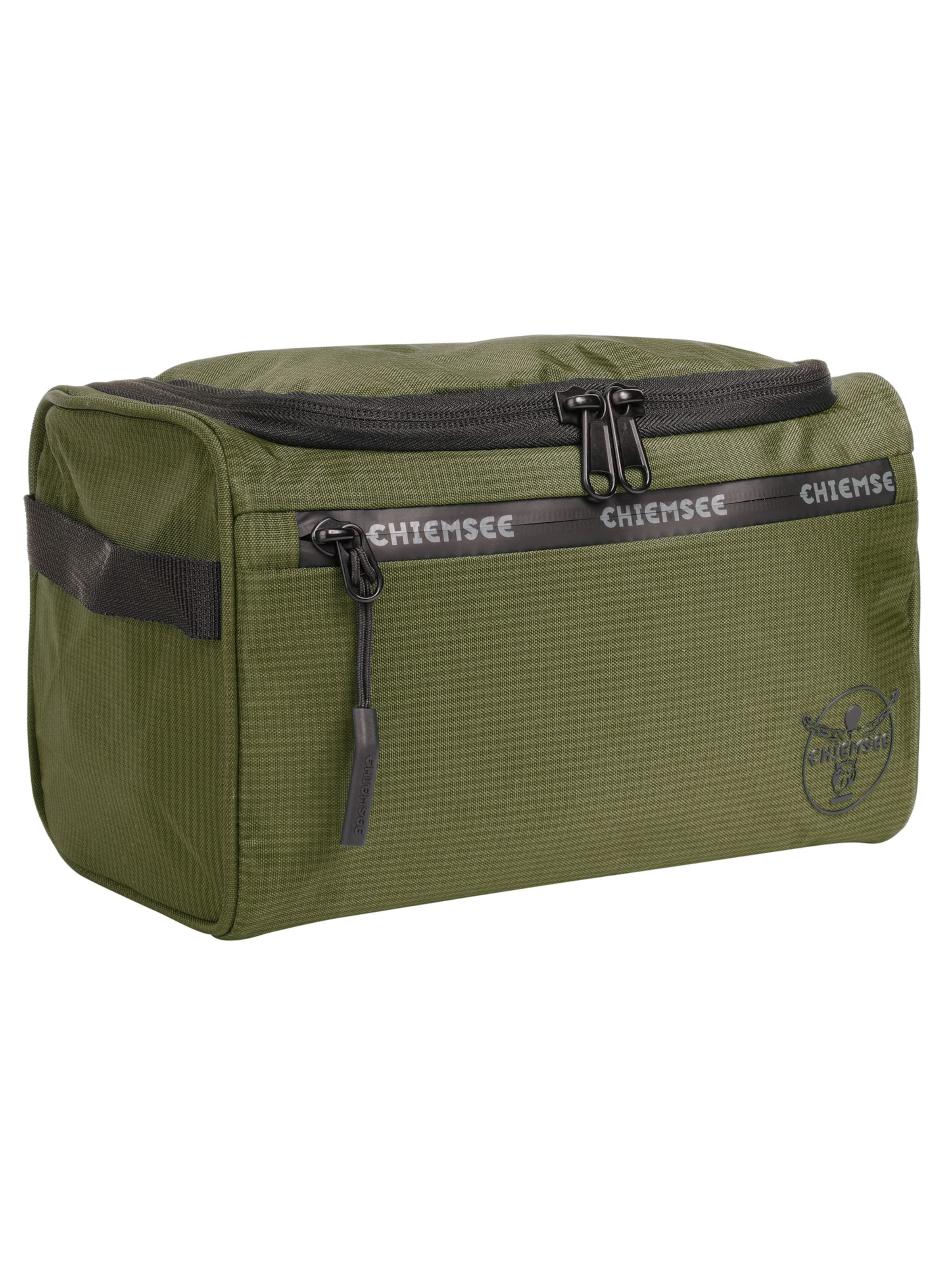 CHIEMSEE Kulturtasche 'LIGHT N BASE'‌‌‌‌‌‌‌‌‌‌ in Grün