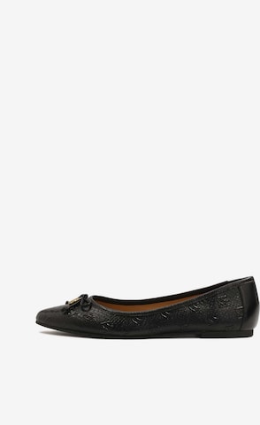 Ballerines Kazar en noir : devant