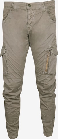Le Temps Des Cerises Cargo Pants 'Alban' in Green: front