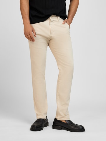 Pittman Slim fit Chino Pants 'Andrew' in Beige: front