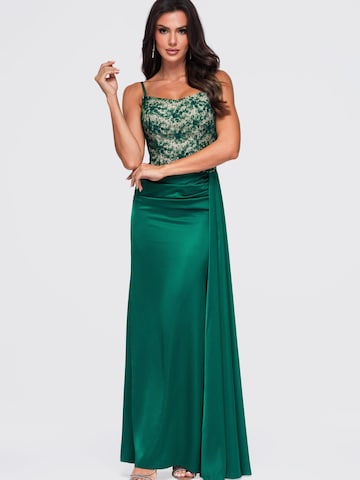 Ombre Abendkleid‌‌‌‌‌‌‌‌‌ in Grün