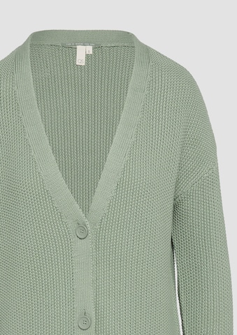 Cardigan QS en vert