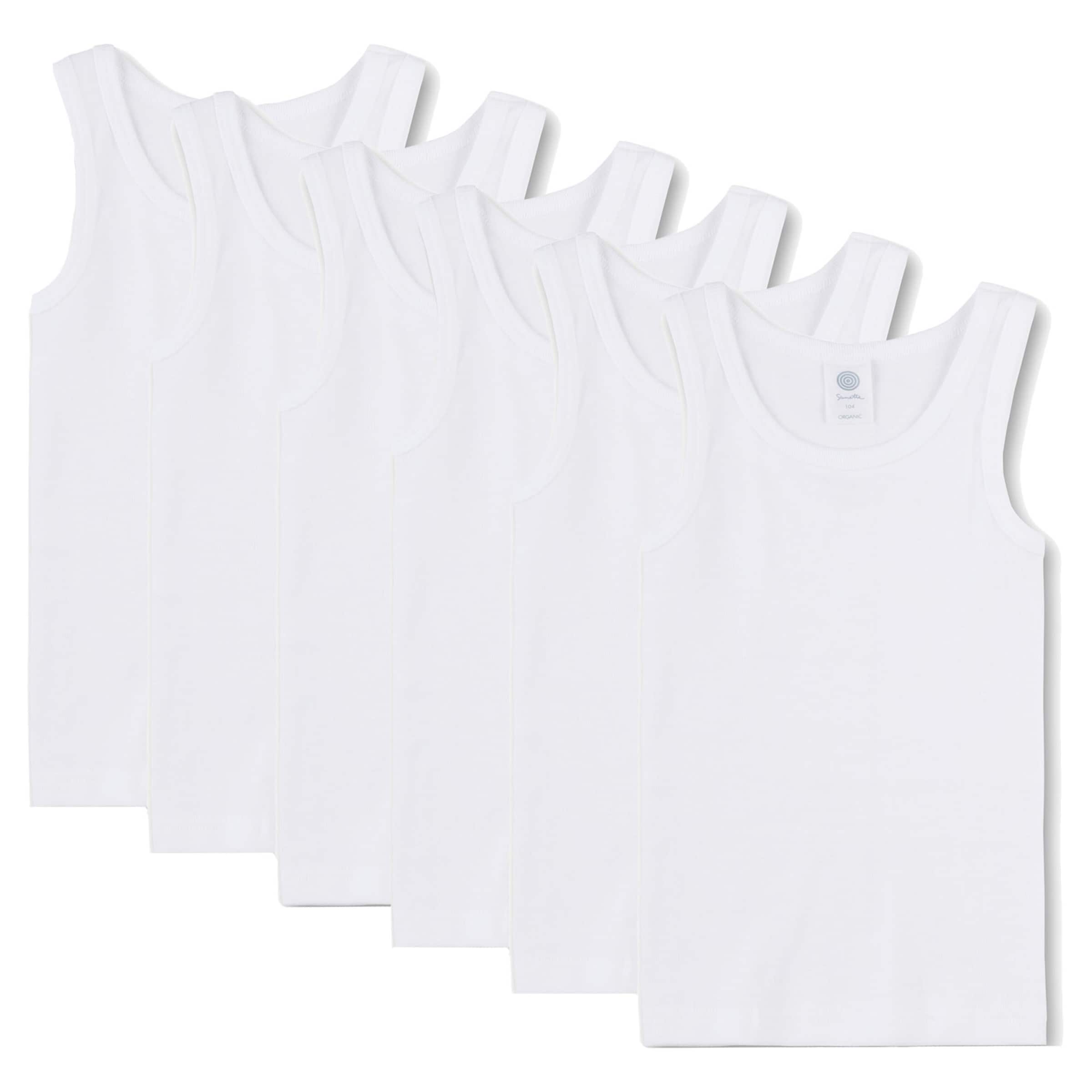 Sanetta Undershirt in White: front