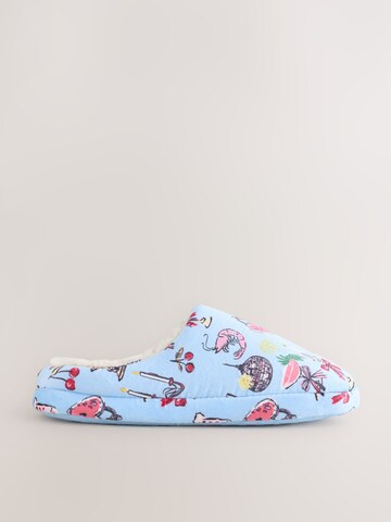 Next - Zapatillas de casa en azul