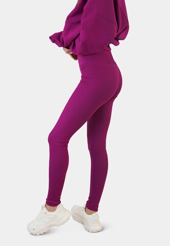 Ombre Skinny Leggings in Roze