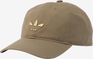 Casquette 'Adicolor Classic Trefoil' ADIDAS ORIGINALS en marron : devant