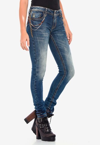 CIPO & BAXX Skinny Jeans in Blauw