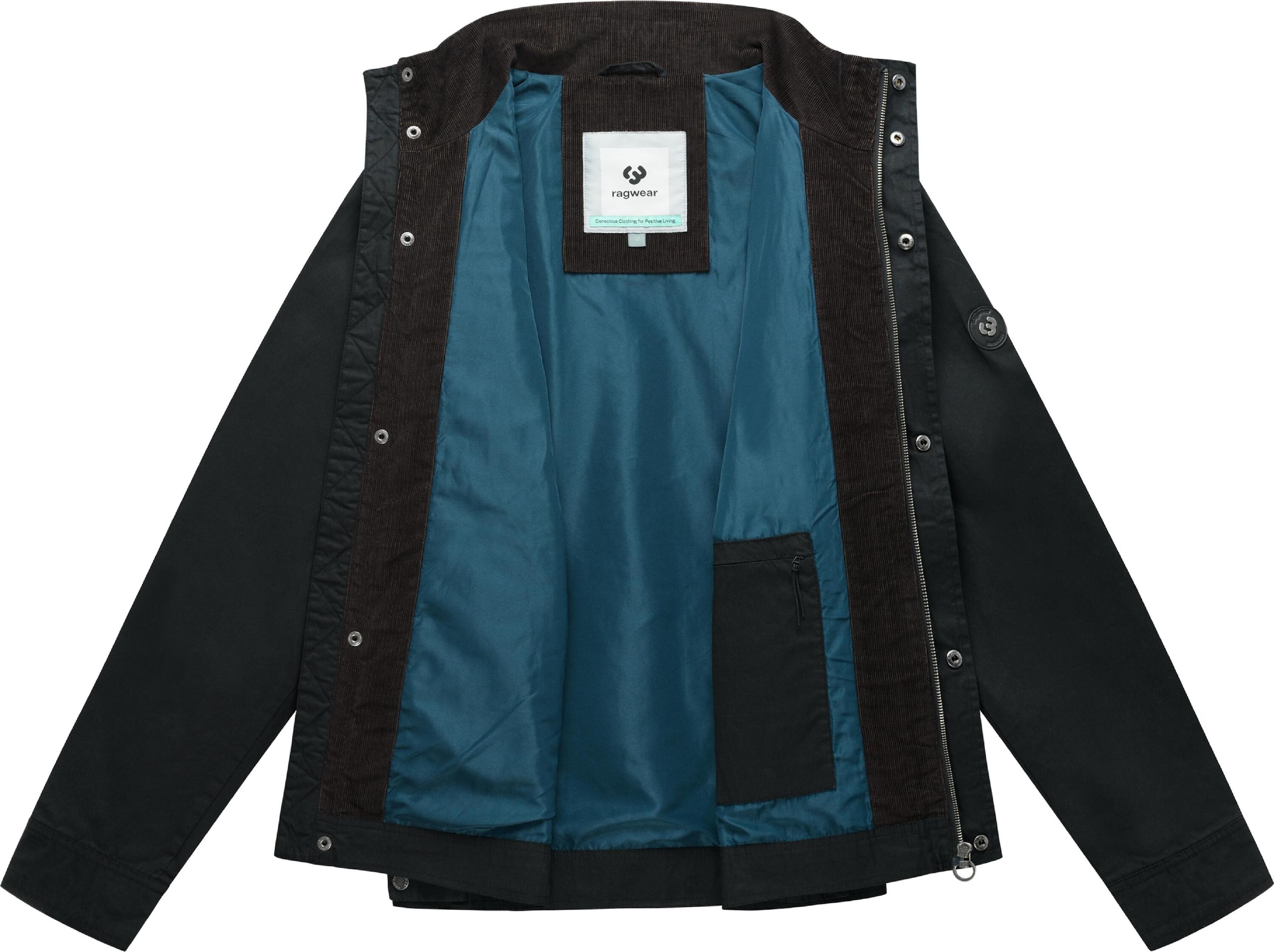 Veste mi-saison 'Murpho' Ragwear en noir