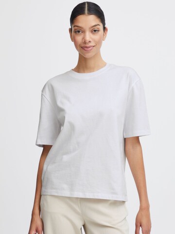 b.young - Camisa ' BYTROLO CREW NECK TSHIRT - ' em branco